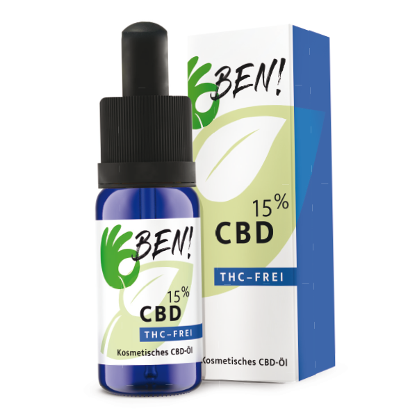 BEN! CBD-Öl 15% in Pharmaqualität