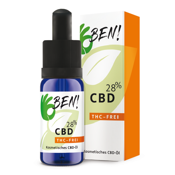 BEN! CBD-Öl 28% in Pharmaqualität